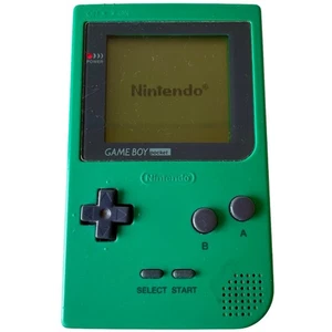 Nintendo Game Boy Pocket Green Handheld Console Model MGB-001 Tested & Working - Picture 1 of 9