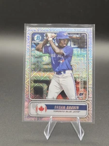 2020 Bowman - Spanning the Globe Chrome Dasan Brown #STG-DB Mojo Refractor (RC) - Picture 1 of 2