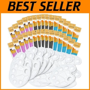 Palette di pennelli da pittura professionale 330 pezzi - Foto 1 di 9