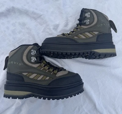 Botas de vadeo/senderismo ORVIS Encounter pesca al aire libre verdes para mujer talla 5 Foto 1 de 4