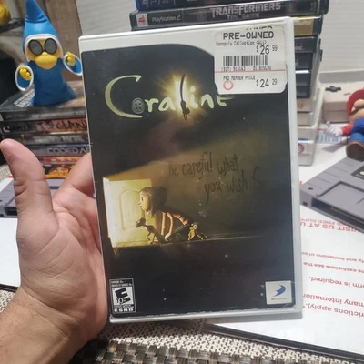Coraline Nintendo Wii Video Game NO MANUAL  - Image 1 of 4