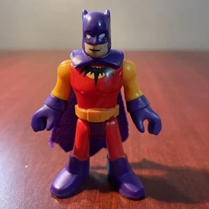 Imaginext DC Comics Batman 80th Anniversary Red Yellow and Purple Batman - Picture 1 of 5