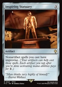 Inspiring Statuary Commander: FINAL FANTASY NM MTG Non-Foil - Picture 1 of 1