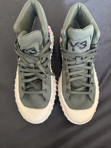 Adidas Herren 7,5 Shadow Green Y-3 GR. 1P High Top Sneaker GZ9151 Prima Loft Neu - Bild 1 von 5