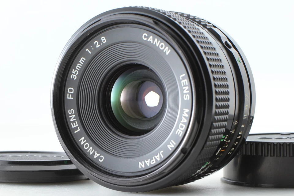 [Casi Como Nuevo] Canon FD NFD 35mm f2.8 MF Lente de Cámara Gran Angular de... - Imagen 1 de 4