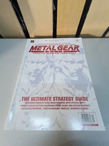 Metal Gear Solid Official Mission Handbook 1998 PS1 Millennium Strategy Guide - Picture 1 of 3