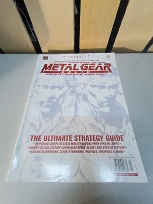 Metal Gear Solid Official Mission Handbook 1998 PS1 Millennium Strategy Guide - Image 1 of 3