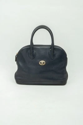 Bolso de mano para mujer Burberrys London vintage de cuero a cuadros Nova azul Foto 1 de 4