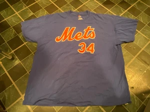 Mets Syndergaard 2XL Shirt mit Mets Fan an Bord Fensterhänger gebraucht/getragen ff1 - Bild 1 von 13