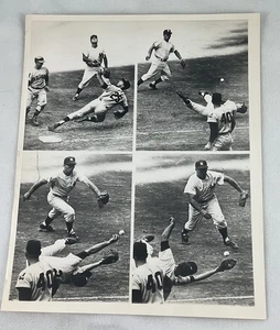 MLB 1962 04/22 AP WirePhoto-Joe Pepitone & Tom Tresh & Richardson, Yankees - Picture 1 of 3