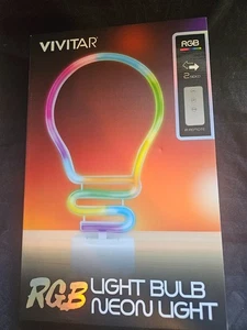 Vivitar RGB Bombilla Luz Neón (17195-17197) - Imagen 1 de 5