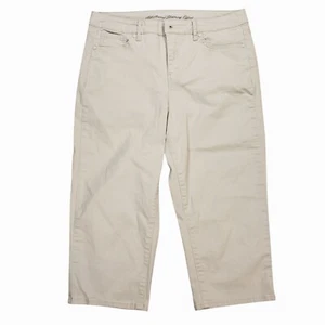 Gloria Vanderbilt Women's Wide Leg Cropped Pants Size 10 - Picture 1 of 9