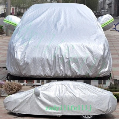 1x Para Cadillac XTS 13-19 Cubierta Completa Plateada Protector Solar A Prueba de Lluvia Parasol ab Foto 1 de 2