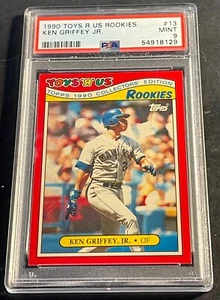 1990 KEN GRIFFEY JR TOYS R US ROOKIES #13 PSA 9 MARINERS - Picture 1 of 2