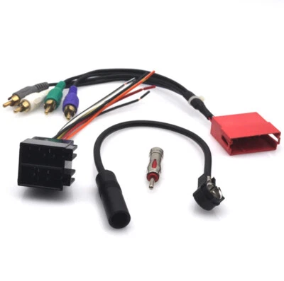 Cable adaptador arnés de cableado de radio estéreo AM/FM para Porsche Boxster 1993-2008 Foto 1 de 4