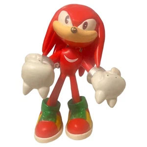 5" Knuckles Action Figure 2000 Sonic The Hedgehog Sega Toy Island J - Picture 1 of 5