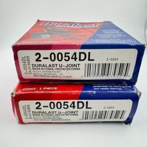 1 Pair - Duralast U-Joint 2-0054DL GM TRUCK CHEVY MANY MORE - Bild 1 von 2