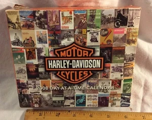 Harley Davidson 2008 Day-at-a-Time Calendar - Picture 1 of 3