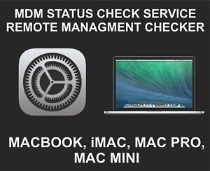 Remote Managment Status Check, For Macbook and Mac Devices, On, Off Status