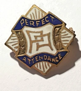 PERFECT ATTENDANCE PIN - Picture 1 of 2