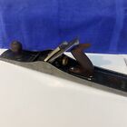 Vintage Stanley Bailey No 7 Wood Plane with Corrugated Bottom 