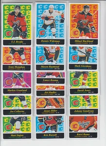 15/16 OPC Calgary Flames Retro 16 Cards - Monahan Giordano Gaudreau Hiller + - Picture 1 of 1