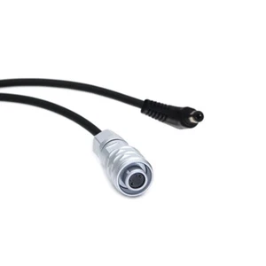 Cable Sprial de alimentación para cámara BMPCC 4K 6K Blackmagic ángulo recto DC2,5 mm a SF6 2 pines - Imagen 1 de 5