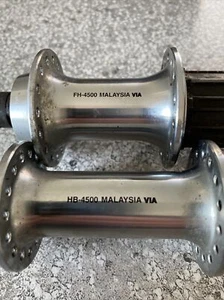 Shimano Tiagra 4500 Hub Set 8/9/10 Speed Shimano Freehub - Picture 1 of 4