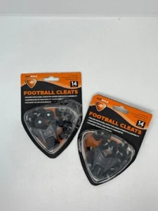 MENGE 2 SofSole Fußballschuhe 1/2" Stahlspitze mit Schraubenschlüssel schwarz KOSTENLOSER VERSAND a - Bild 1 von 2