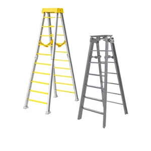 10 Inch Yellow Breakable & 7 Inch Silver Ladder for WWE & AEW Wrestling Figures - Picture 1 of 1