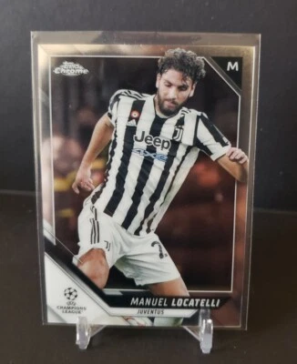 Manuel Locatelli 2021 Topps Chrome UEFA Champions League Soccer Card #160 - Image 1 of 2