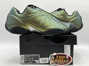 New Nike Supreme Air Zoom Courtposite Metallic Gold 2023 Size 14 Rare Authentic  - Picture 1 of 11