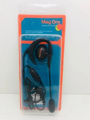 Globe Roamer Motorola PMLN4444 Mag One Earset Boom Microphone with PTT/VOX  - Image 1 of 4