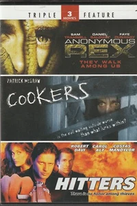Triple Feature Anonymous/ Rex Cookers/Hitters DVD 2-Disc Set 2011 *Ships Free* - Picture 1 of 2