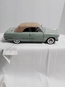 FRANKLIN MINT 1949 FORD CUSTOM CONVERTIBLE PEBBLE BEACH *RARE* With Tag - Picture 1 of 12