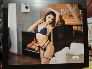 Foto firmata Adriana Chechik 8x10 stella adulta autografata JSA COA - Foto 1 di 3