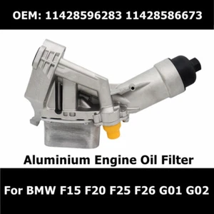 Engine Oil Filter Housing 11428596283 for BMW 230i 320i 330e 330i 430i 530i 530e - Picture 1 of 9