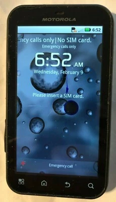 Motorola Defy Black MB525 (T-Mobile) MINT Used RESTRICKED PROPERTY NOT FOR SALE  - Image 1 of 3