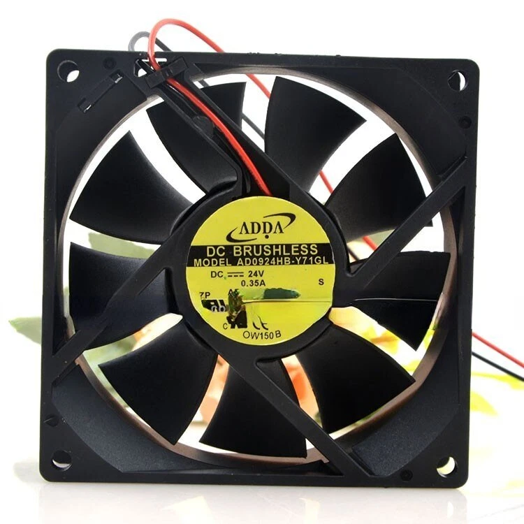 For ADDA AD0924HB-Y71GL 24V 0.35A 9CM 9032 converter axial fan - Image 1 of 1