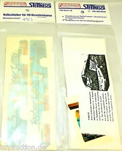 Weaver Littig Bus Sticker Decal Neoplan S 215 HD MB O303 H0 1:87 Å - Picture 1 of 1