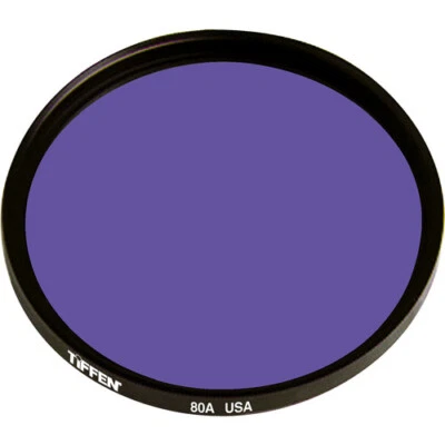 Tiffen 105mm 80A Color Conversion Filter (Coarse Threads) MFR #105C80A  - Image 1 of 4