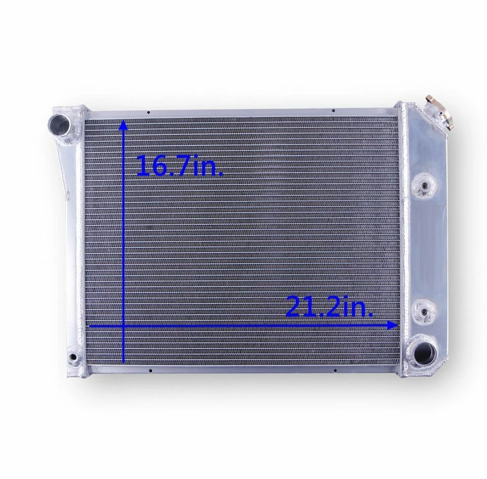 3 Row Radiator 68-74 Chevy Nova/Impala/68-87 El Camino/70-81 Camaro/80-87 Regal - Изображение 1 из 4