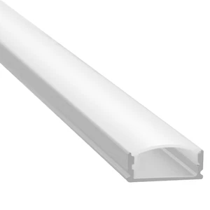 5x Profilo LED Profilo in Alluminio Barra in Alluminio Profili 1M per Strisce Led Anodizzate - Foto 1 di 44