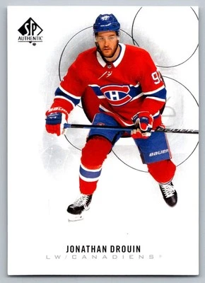 2020-21 SP Authentic Jonathan Drouin Montreal Canadiens #44 - Image 1 of 2
