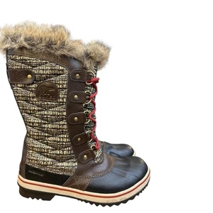 Sorel Tofino II Damen-Schneestiefel hoher Fellmanschette Größe 9 - Bild 1 von 8