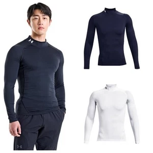 Under Armour 1369606 Men's UA HeatGear® Compression Mock Long Sleeve Shirt - Picture 1 of 7