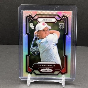 2024 Panini Prizm LIV Golf Silver Prizm Rookie RC No. 8 Caleb Surratt - Picture 1 of 2