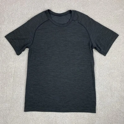 Lululemon Metal Vent Tech Short Sleeve T-Shirt Men’s Small Black Gym Athletic - Image 1 of 4