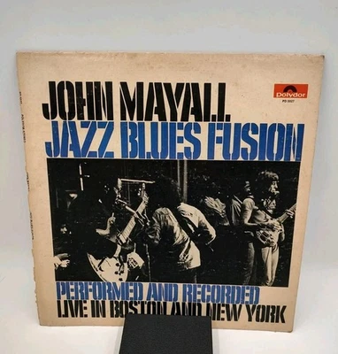 John Mayall Jazz Blues Fusion Vinyl LP Polydor PD 5027 Live 1972 - Imagem 1 de 4
