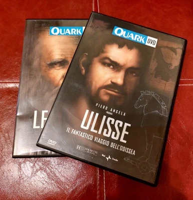 Piero Angela 2 DVD Quark Ulisse Leonardo - Immagine 1 di 3